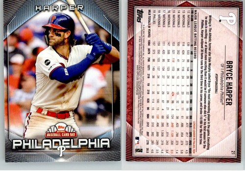 Bryce Harper 2020 Topps National Baseball Card Day #21 Phillies