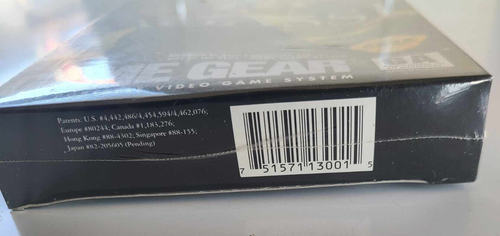Andre Agassi Tennis New (Sega Game Gear, 1994) Sealed! - Picture 4 of 4