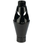 2" x 1.5" Black Tundish - BSP thread with viewing aperture