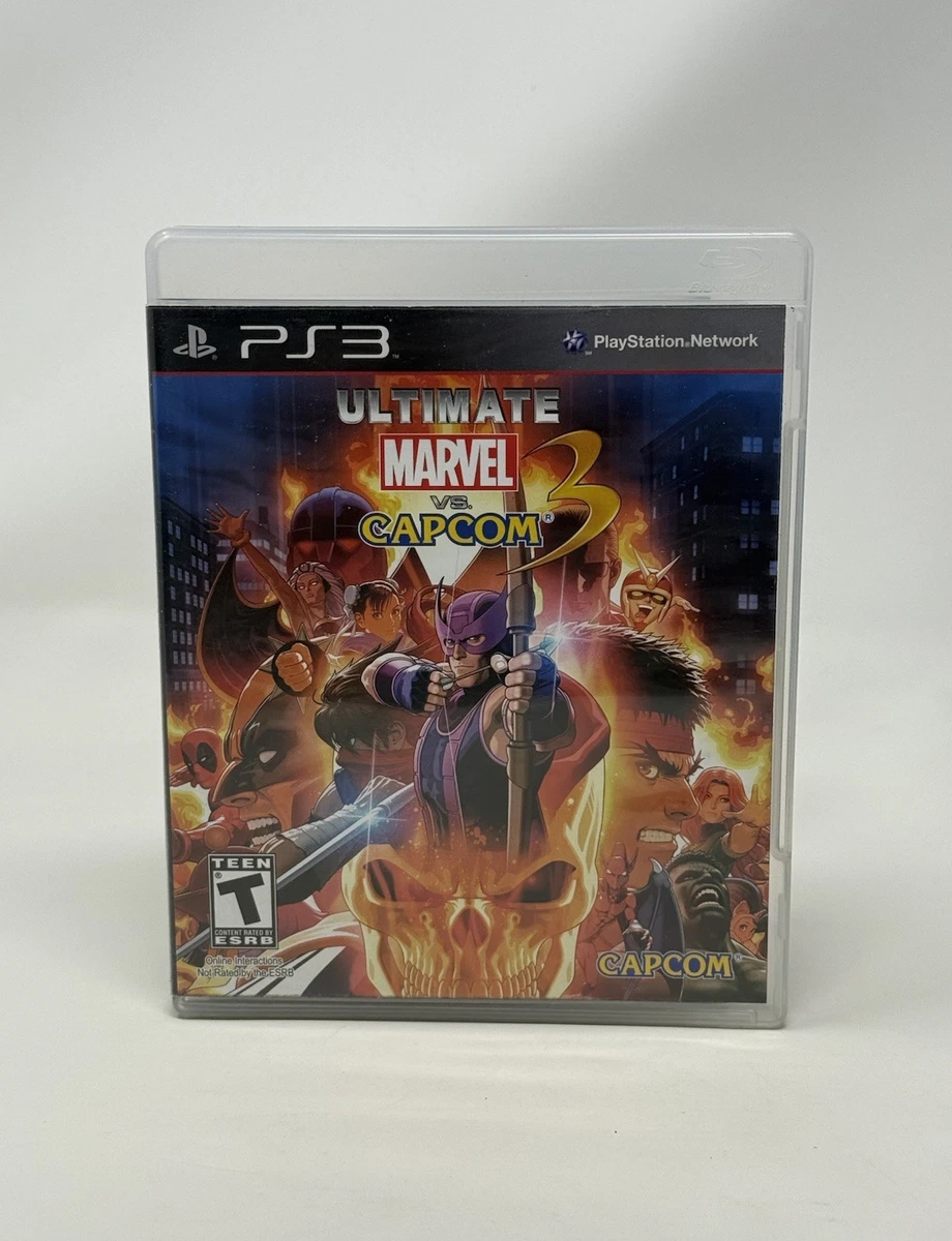 Ultimate Marvel vs. Capcom 3 Sony PlayStation 3 Video Games for