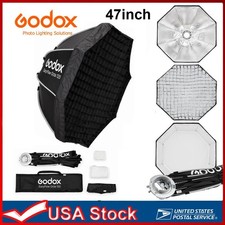 GODOX EazyFlow 47" Octagonal Softbox Bowens Mount Ultra-Slim Collapsible Softbox