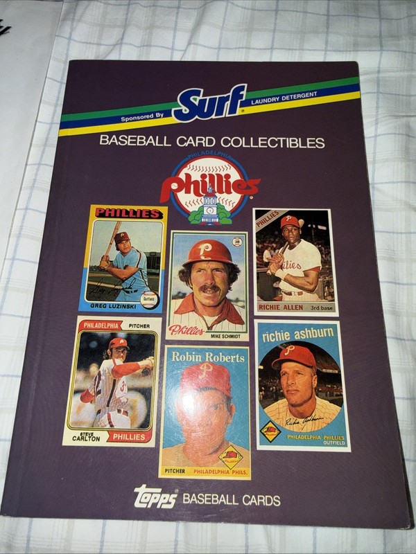 Phillies Autographed Surf Topps Book With 35 Autographs PSA/DNA Letter