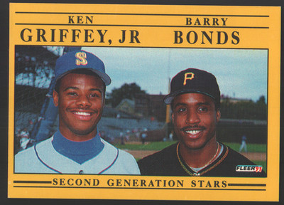1991 Fleer Baseball #710a - Second Generation Stars  91-1062