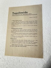 TOPOLINEIDE  VOLANTINO T.LT. TERRITORIO LIBERO TRIESTE  ANTISLOVENO G.M.A 1947