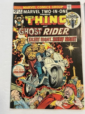 Marvel Two-in-One Lot (2)   Thing & Ghost Rider + Thing & Valkyrie   Bronze Age