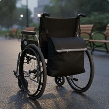 Wheelchair Storage Bag Multiple Pockets Mobility Aid Storage Bag