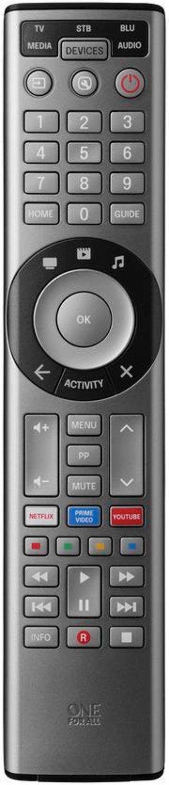 ONE FOR ALL URC7956 Smart Control Pro 5 Universalfernbedienung 1906858 5790₽