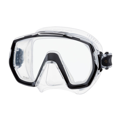 TUSA M-1003 Freedom Elite Tauchmaske Gehärtetes Glas Schwarz
