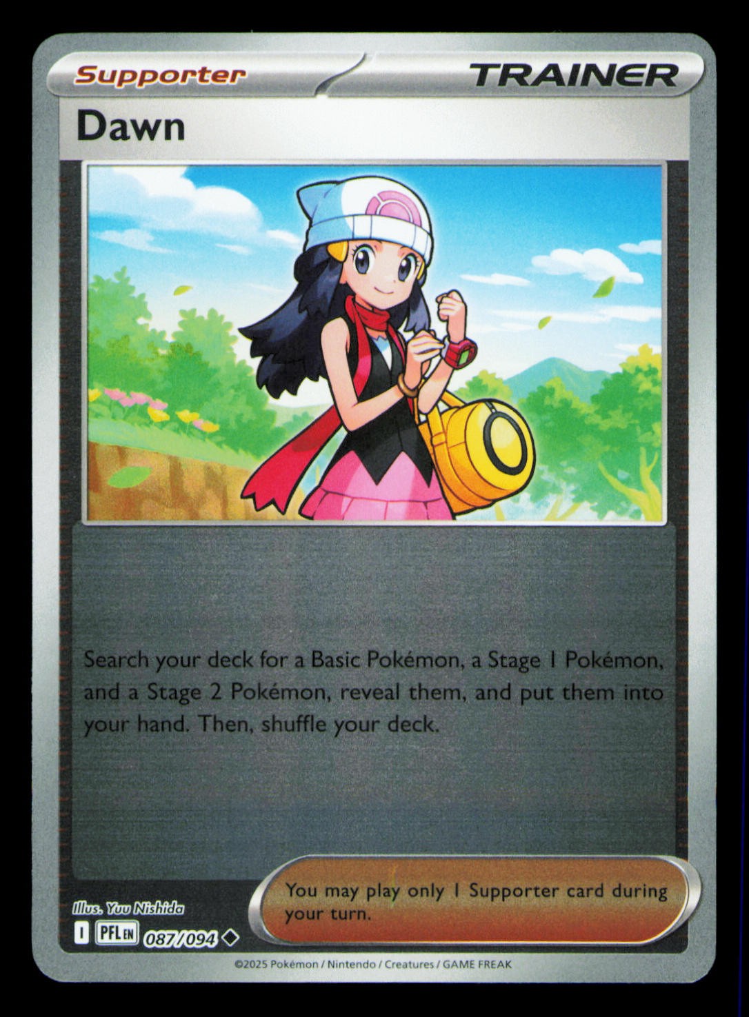 Dawn Reverse Holo Uncommon ME02: Phantasmal Flames 087/094 NM