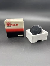 ASAHI PENTAX SMC PENTAX-M 50MM F2  CAMERA LENS with caps In Box