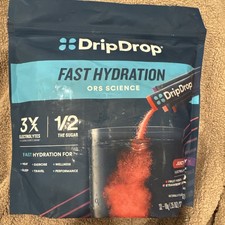 32 Servings DripDrop Hydration Juicy Variety Pack Electrolyte Drink Mix Singles