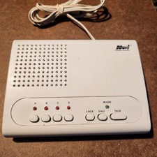 Novi Brand WI-4CWireless 4 Channel Intercom System White Needs Power Cord