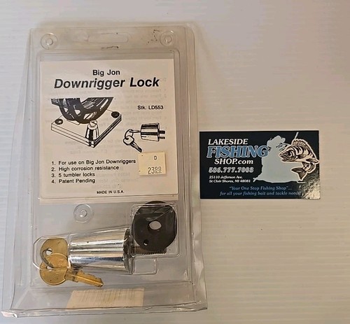 BIG JON DOWNRIGGER LOCK ACCESSORIO PESCA LD553 - Foto 1 di 4