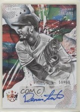 2019 Diamond Kings DK Signatures Holo Silver 56/99 Dennis Santana Auto rs2