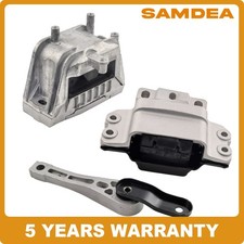 3pc Engine Motor Mount Set Fit For 06-19 Volkswagen Rabbit Passat 2.0l2.5l 3pc Engine Motor Mount Set Fit For 06-19 Volkswagen Rabbit Passat 2.0l2.5l