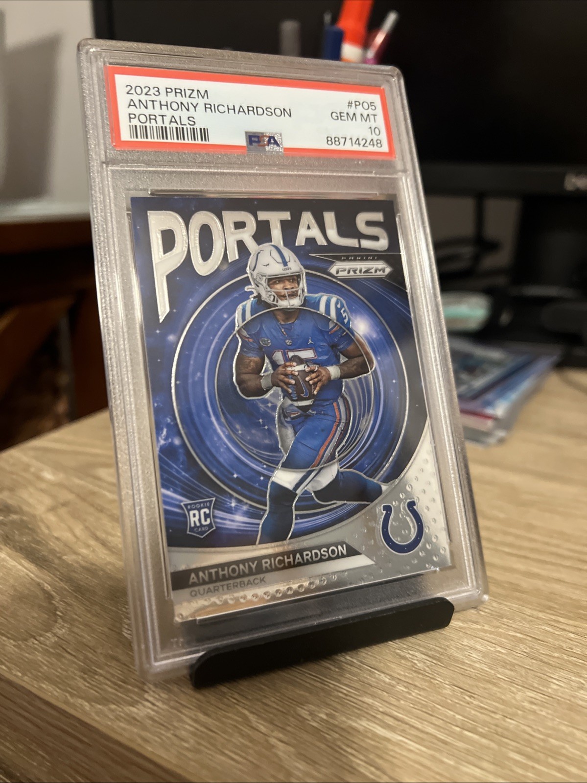 2023 Panini Prizm - Portals Anthony Richardson #PO-5 (RC)