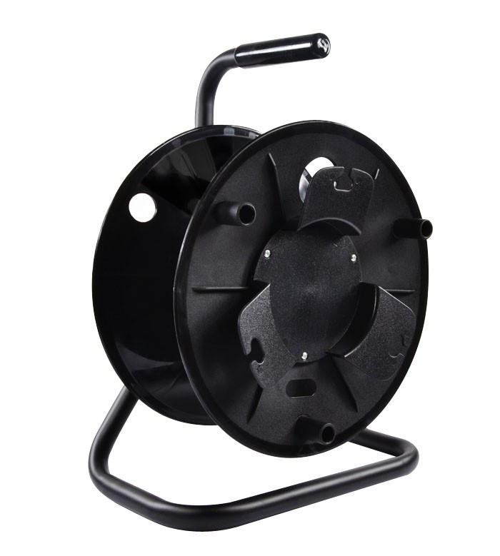 Empty Cable & Rope Reel – Metal Frame Drum for Cable, Cord, or Hose Storage