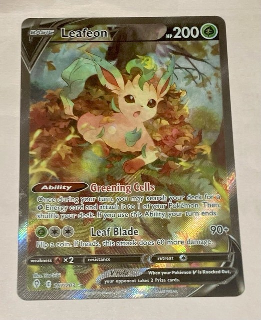 Leafeon V #167 (Evolving Skies (2021))