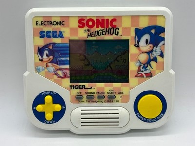 Vintage Sonic The Hedgehog Tiger Electronic Game Handheld 1991 GETESTET FUNKTIONIERT