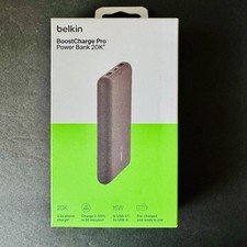 Belkin BoostCharge Pro 20000mAh USB-C 15W Fast Charge - Factory Sealed 