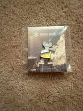 NEW Snow Peak USA Japan Exclusive Enamel Pin Badge gigapowder