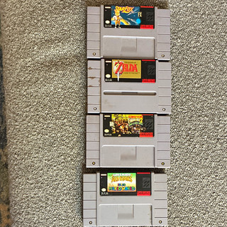 Nintendo SNES Game Lot Star Fox Zelda Link to the Past DKC2 Mario All Stars