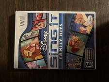 Disney Sing It: Family Hits Nintendo Wii E-Everyone w/ Manual