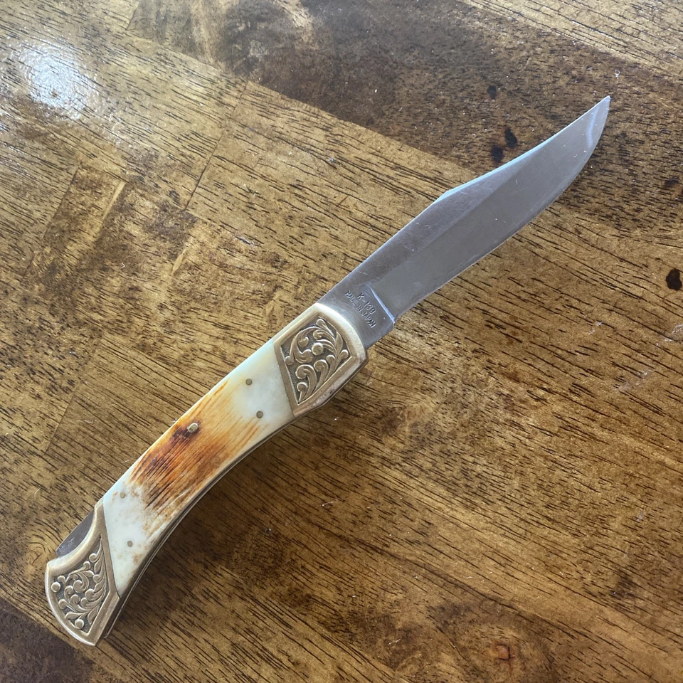 Navaja de Bolsillo PARKER IMAI K-139 HYPERION De Colección Bloqueo Trasero 1 Hoja Japón Foto 2 de 4