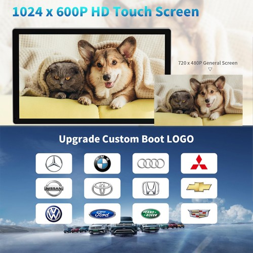 Tragbarer Apple Carplay Bildschirm für Auto, 9" Wireless Apple Carplay & Android Au... - Bild 8 von 9