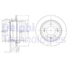 Disque de frein Hyundai H100