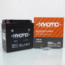Batterie SLA Kyoto pour Moto Daelim 125 Vl Daystar 2003 à 2009 Y9B-B / 12V 9Ah