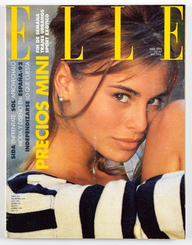 ELLE Spain Magazine No.67 April 1992 - NIKI TAYLOR, MICHELLE BANEY