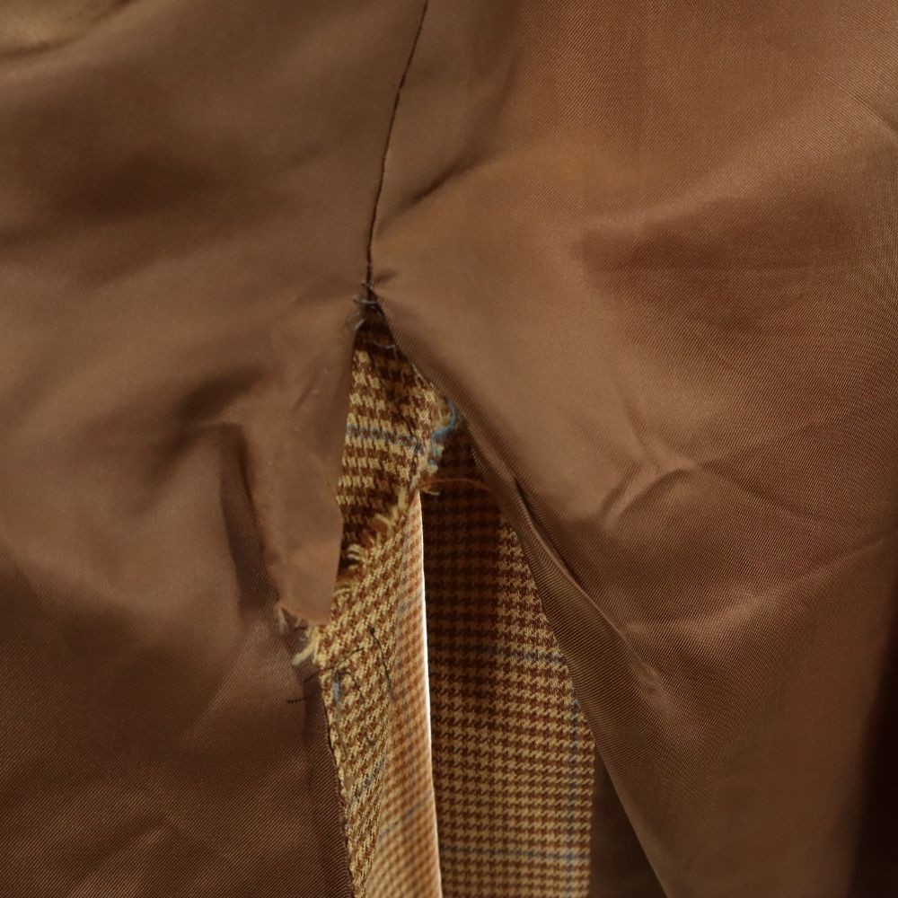 BURBERRY Houndstooth pattern wool tailored jacket… - image 6