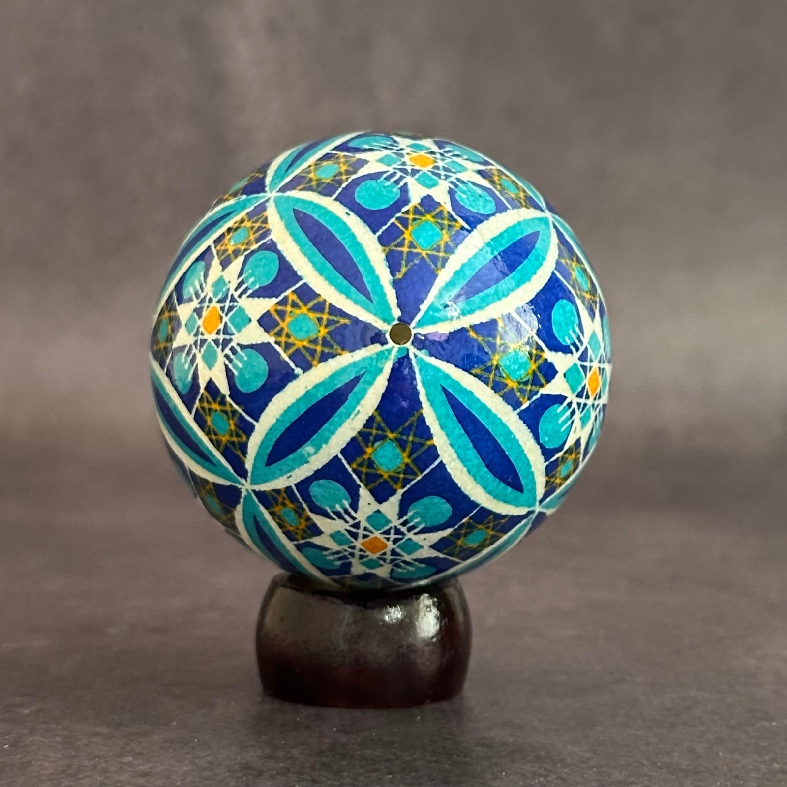 Real Ukrainian Pysanky Goose Pysanka Hand made Hutsul Easter Egg