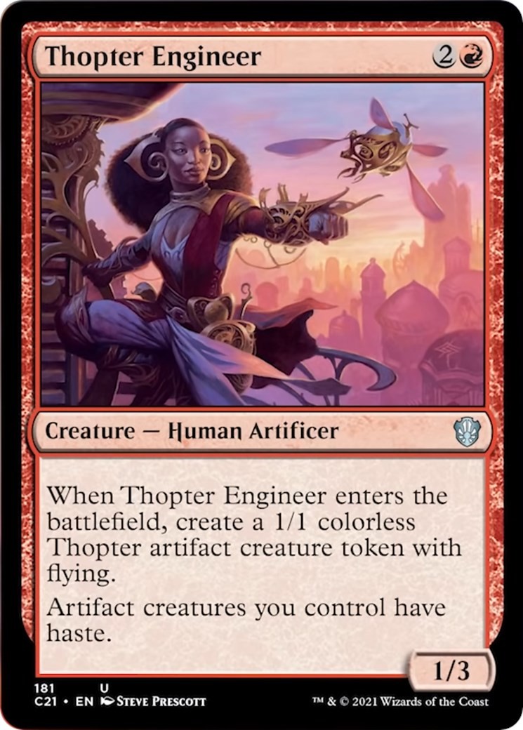 Thopter Engineer [Commander 2021 - 181] NM