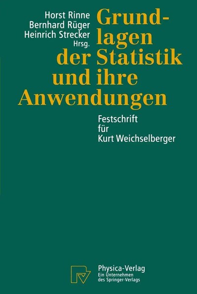 Horst Rinne (U. A.) | Grundlagen Der Statistik Und Ihre Anwendungen | Buch | Vi-image