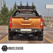 Nissan Navara D40 2010-2015 Rear Bumper Matte Black