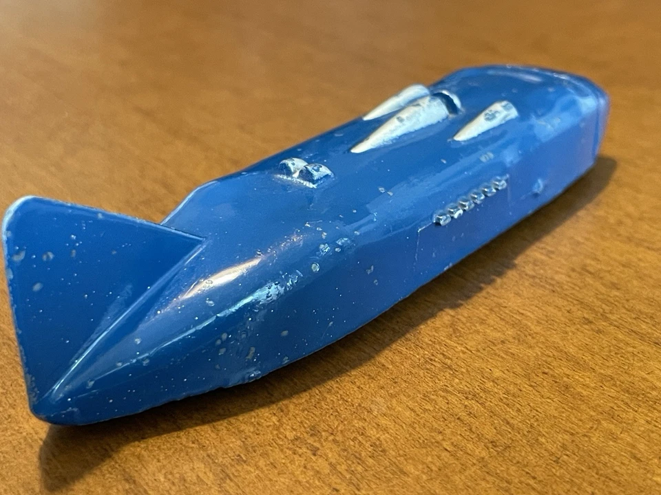 Dinky 23m THUNDERBOLT 1937 Landspeed Record, raro, azul, 1938-1941, excelente estado Foto 4 de 4