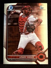 2022 Bowman Chrome 1st PROSPECT ROOKIE Logan Tanner, item 1