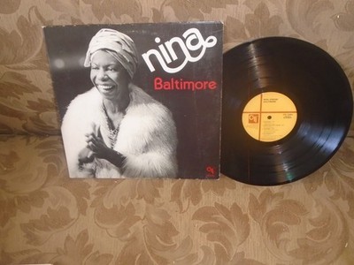 Nina Simone In Baltimore Cti 7084 Ex Lp 1978 Eric Gale Gary King Will 