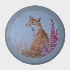 Wrendale Designs: The Country Set Foxgloves Medium Cake Tin / Storage Tin