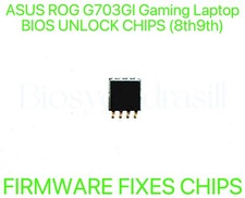 ASUS ROG G703GI Gaming Laptop, ADMIN NO PASSWORD FIRMWARE FIXES BIOS CHIP