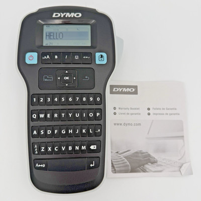 DYMO LabelManager 160 D1 Handheld Label Maker Printer QWERKY Keyboard Tested