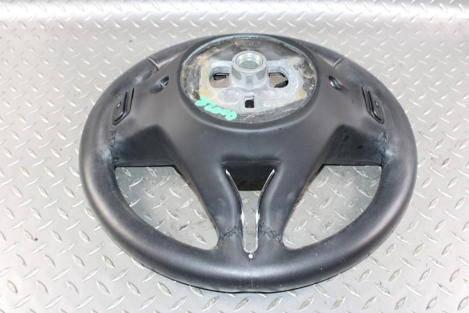 14-17 GHIBLI Black Leather Steering Wheel Cruise Radio Voice Control Factory OEM