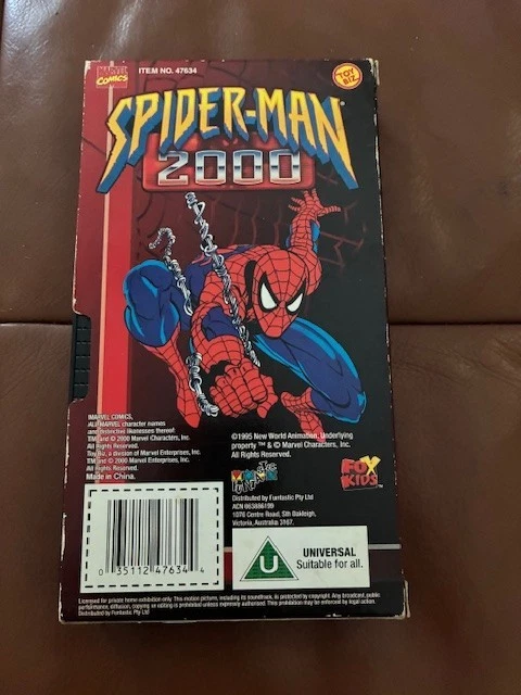 Spiderman 2000 Doctor Octopus Promotional VHS Tape Cartoon 1995 Universal Format - Image 4 of 4