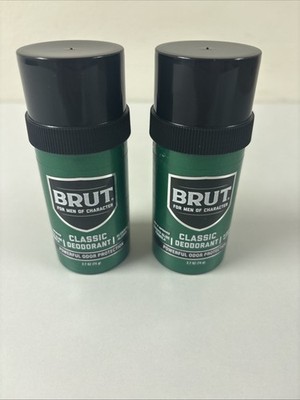 BRUT Classic Deodorant Stick With TRIMAX 2.5 Oz - Pack of 2 B93-70