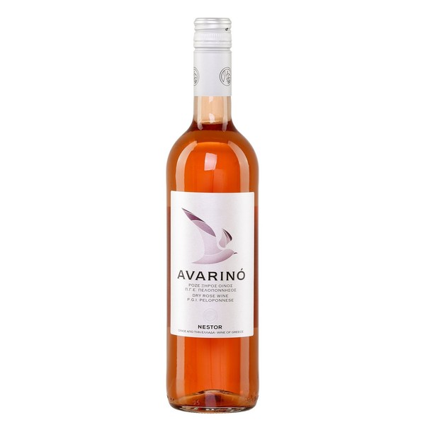 Avarino Rosé Halbtrocken 0,75L Nestor | Halbtrockener RoséWein Aus Peleponnes-image