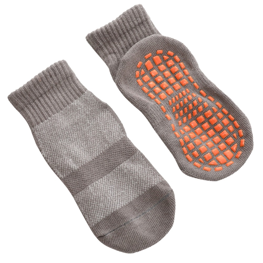 SAOLA 3 Pairs Chaussettes De Sol Antidérapantes Hommes Femmes Bébé Enfant