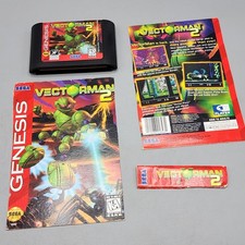 Vectorman 2 (Sega Genesis, 1996) Cartridge Only READ