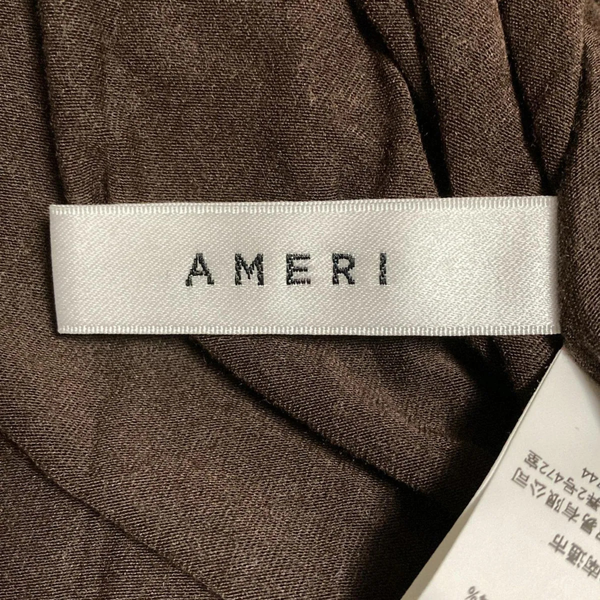 AMERI - Dark Brown Women's Dress - image 3